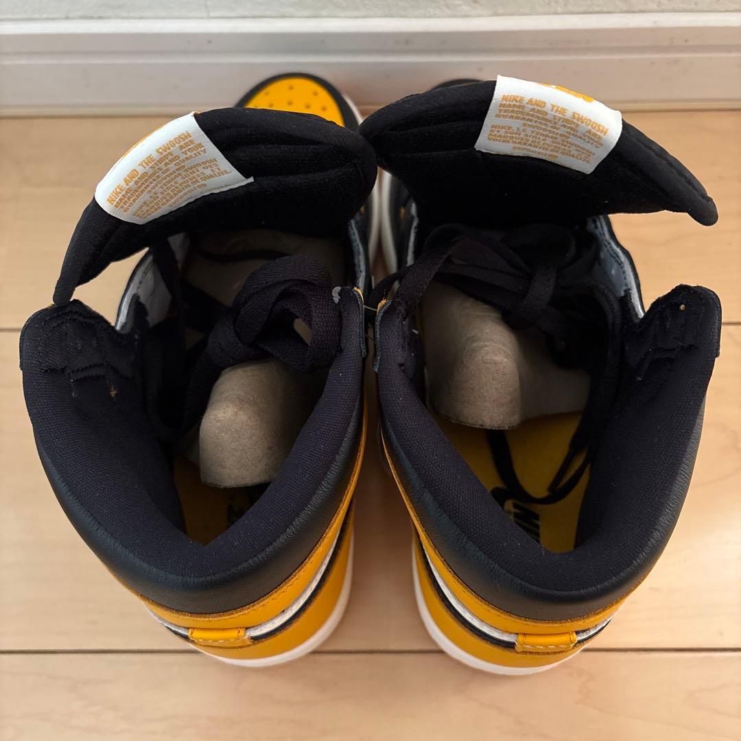 Nike Air Jordan 1 ブラック/イエロー ハイカット