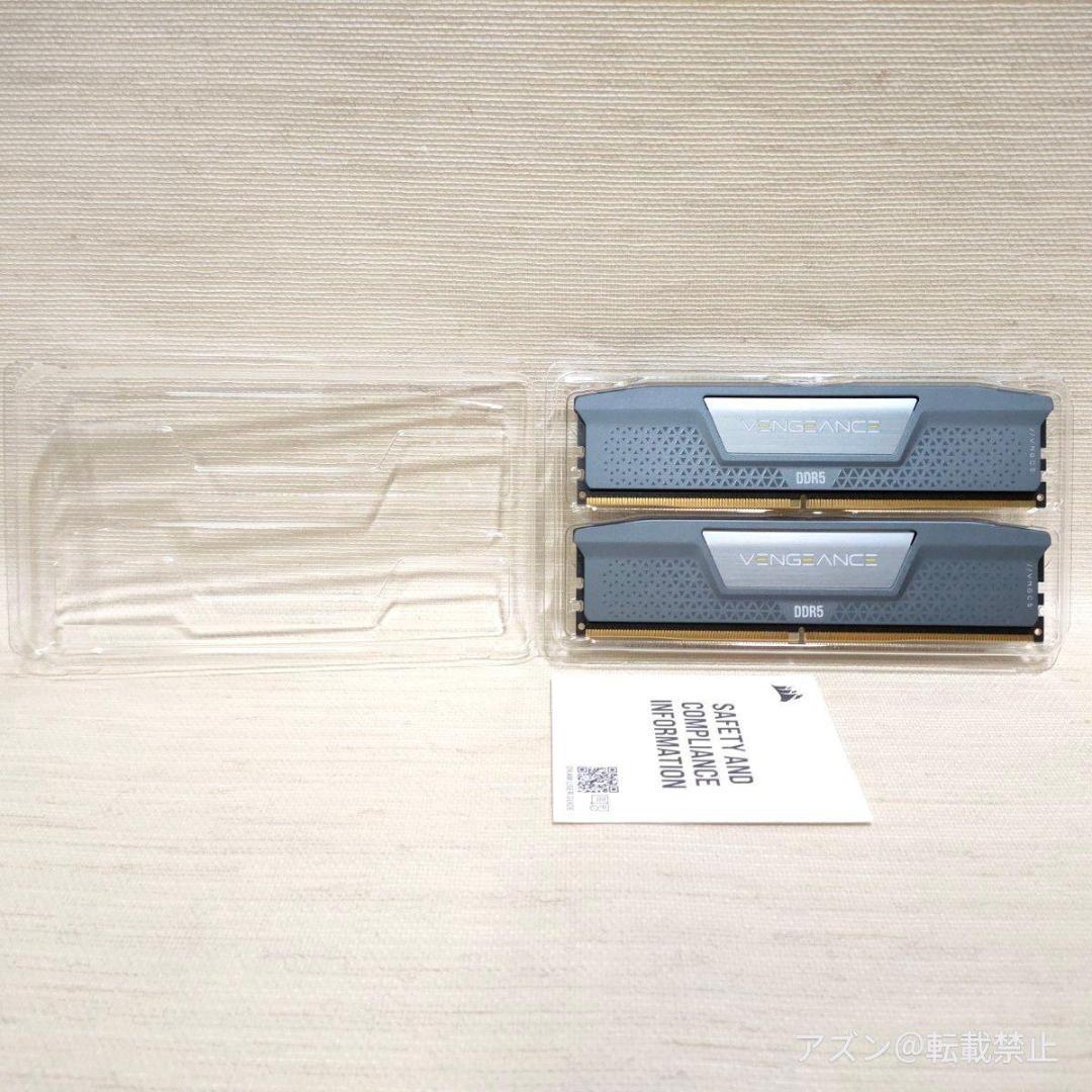 メモリー CORSAIR DDR5-6400 32GB VENGEANCE AMD EXP