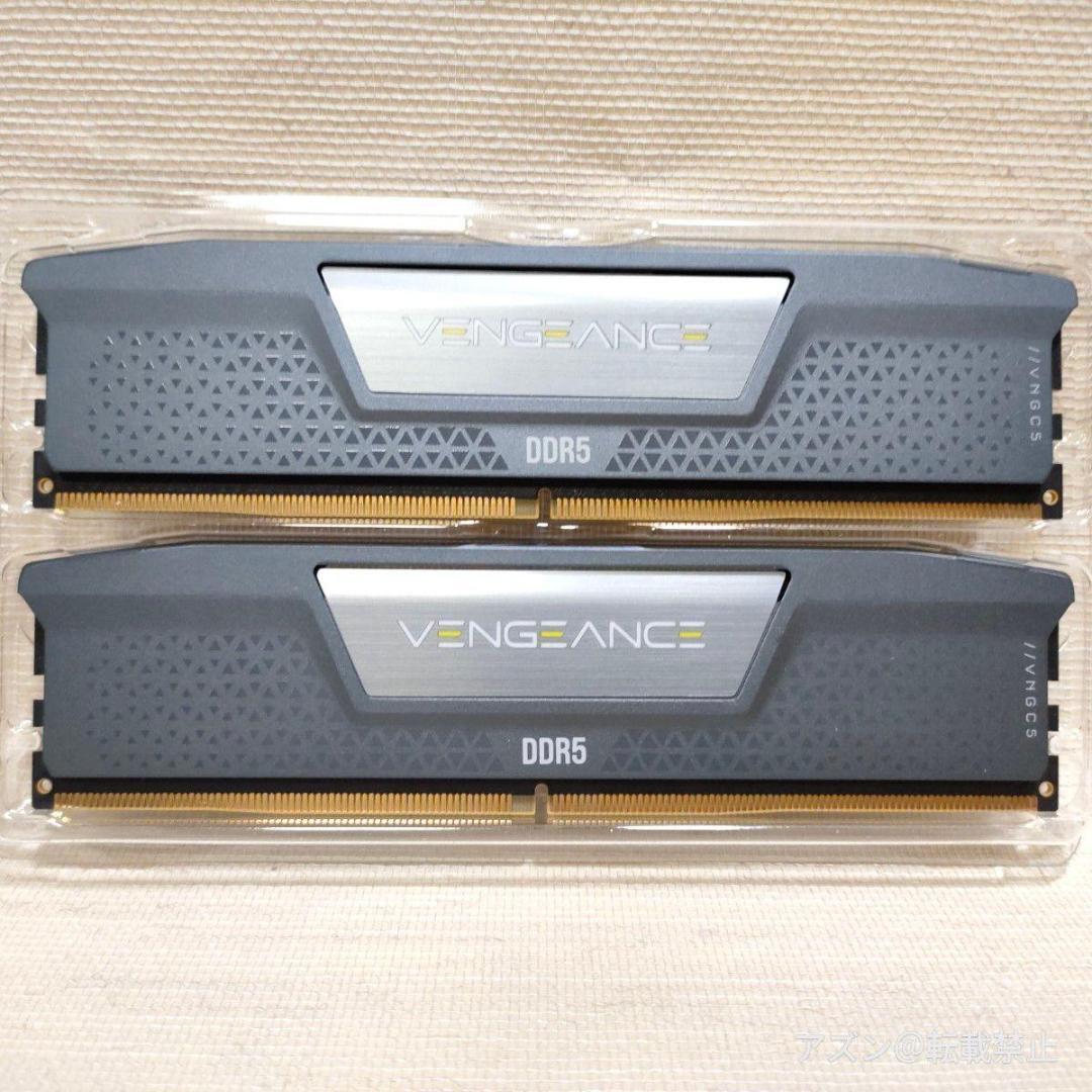 メモリー CORSAIR DDR5-6400 32GB VENGEANCE AMD EXP