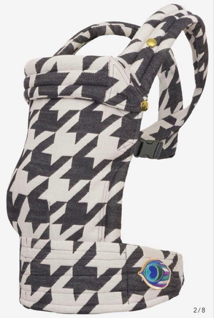 アーティポッペ　抱っこ紐　ザイガイスト　ツイードBW コットン