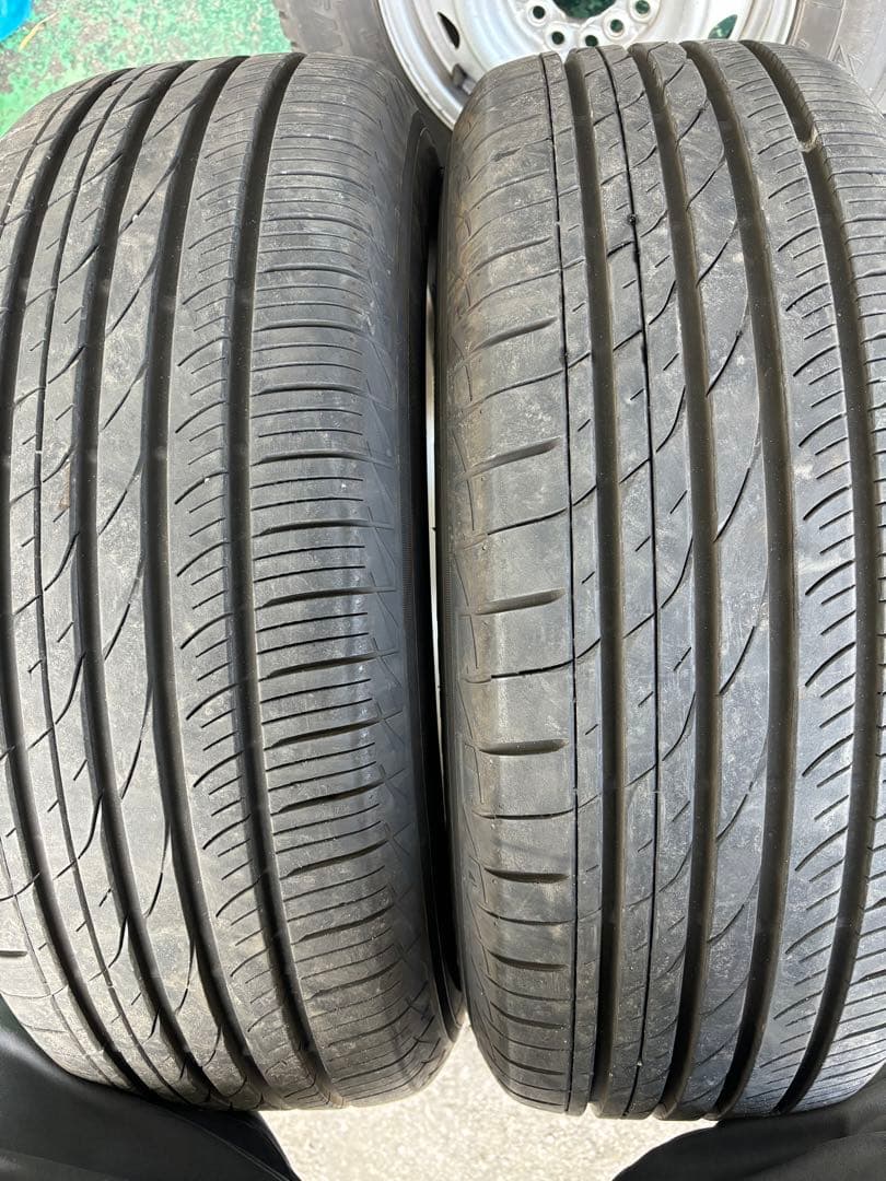 17インチハリアー純正ホイールタイヤセット　4本　 ホイールのみ購入可能！