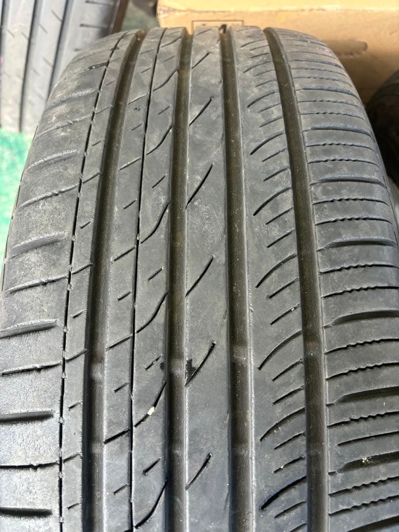 17インチハリアー純正ホイールタイヤセット　4本　 ホイールのみ購入可能！