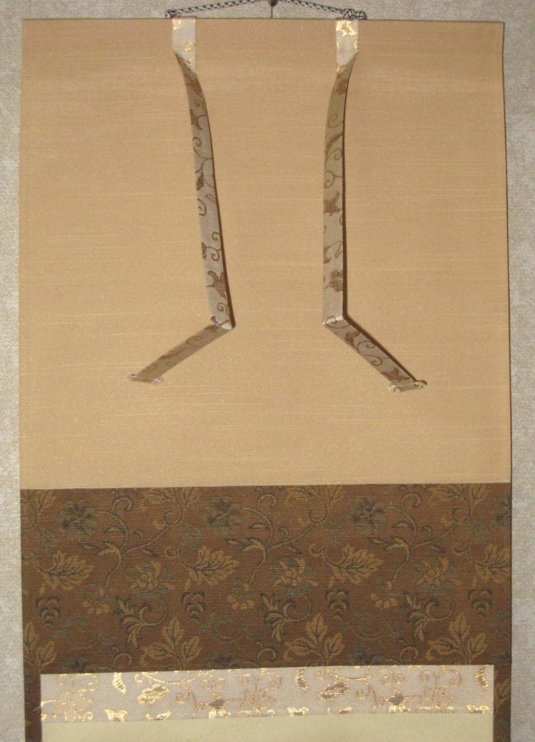 【真筆】茶掛　雲悠々水潺々◆大徳寺 塔頭黄梅院 小林太玄 (共箱・タトウ箱付)