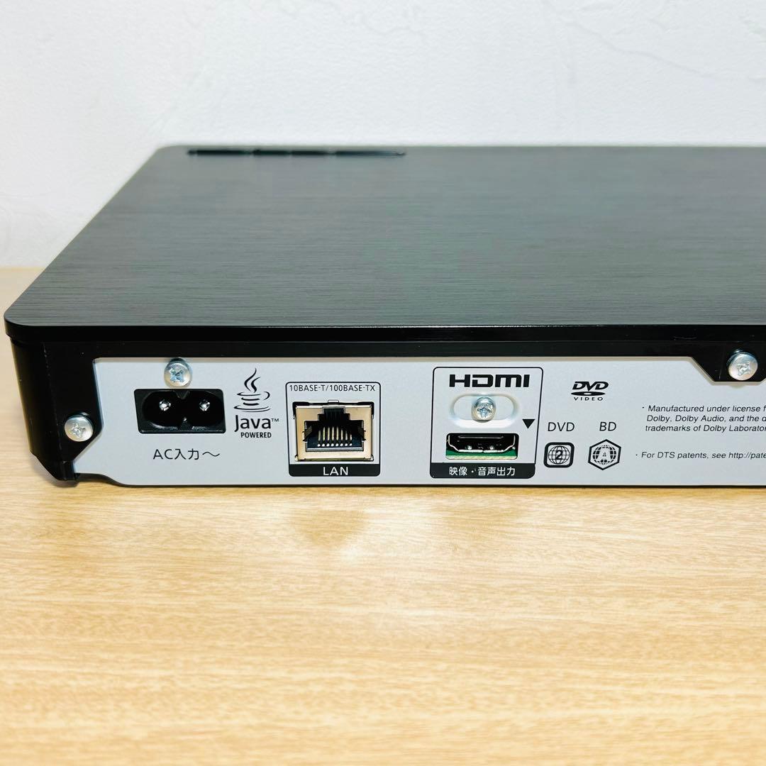 【25年製】パナソニック ブルーレイプレーヤー DMP-BDT180▪リモコン付