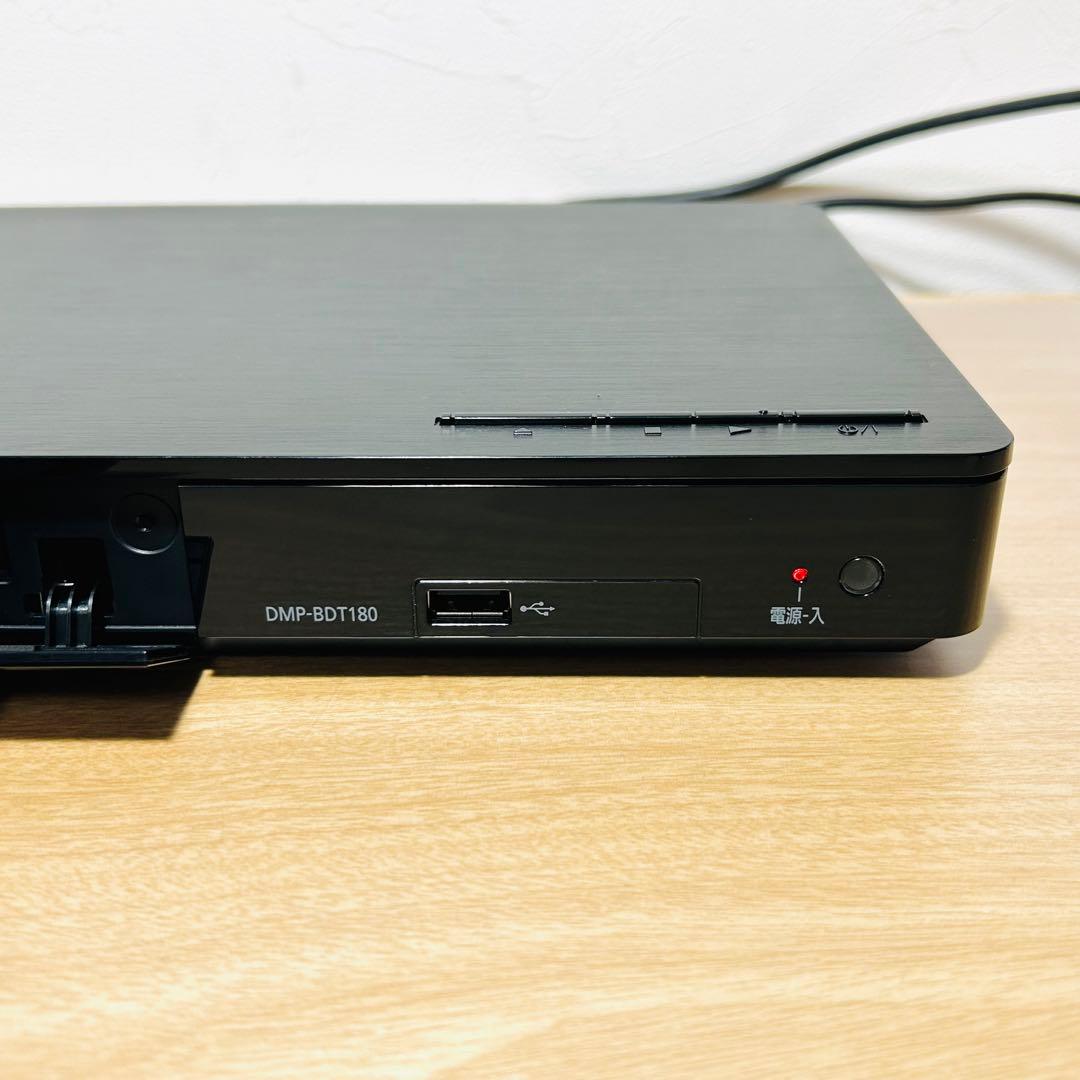 【25年製】パナソニック ブルーレイプレーヤー DMP-BDT180▪リモコン付