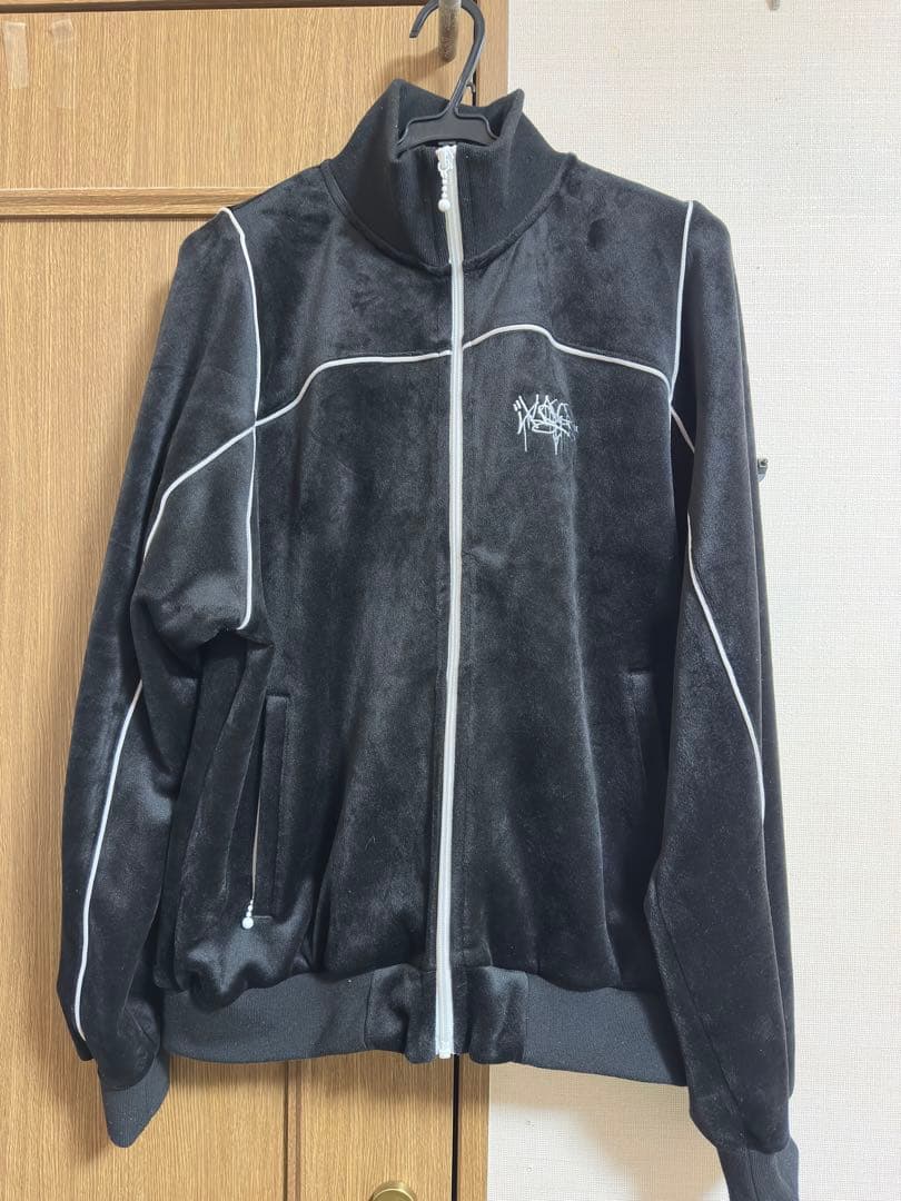 X-LARGE TAGGING VELOUR JACKET ベロアジャケット
