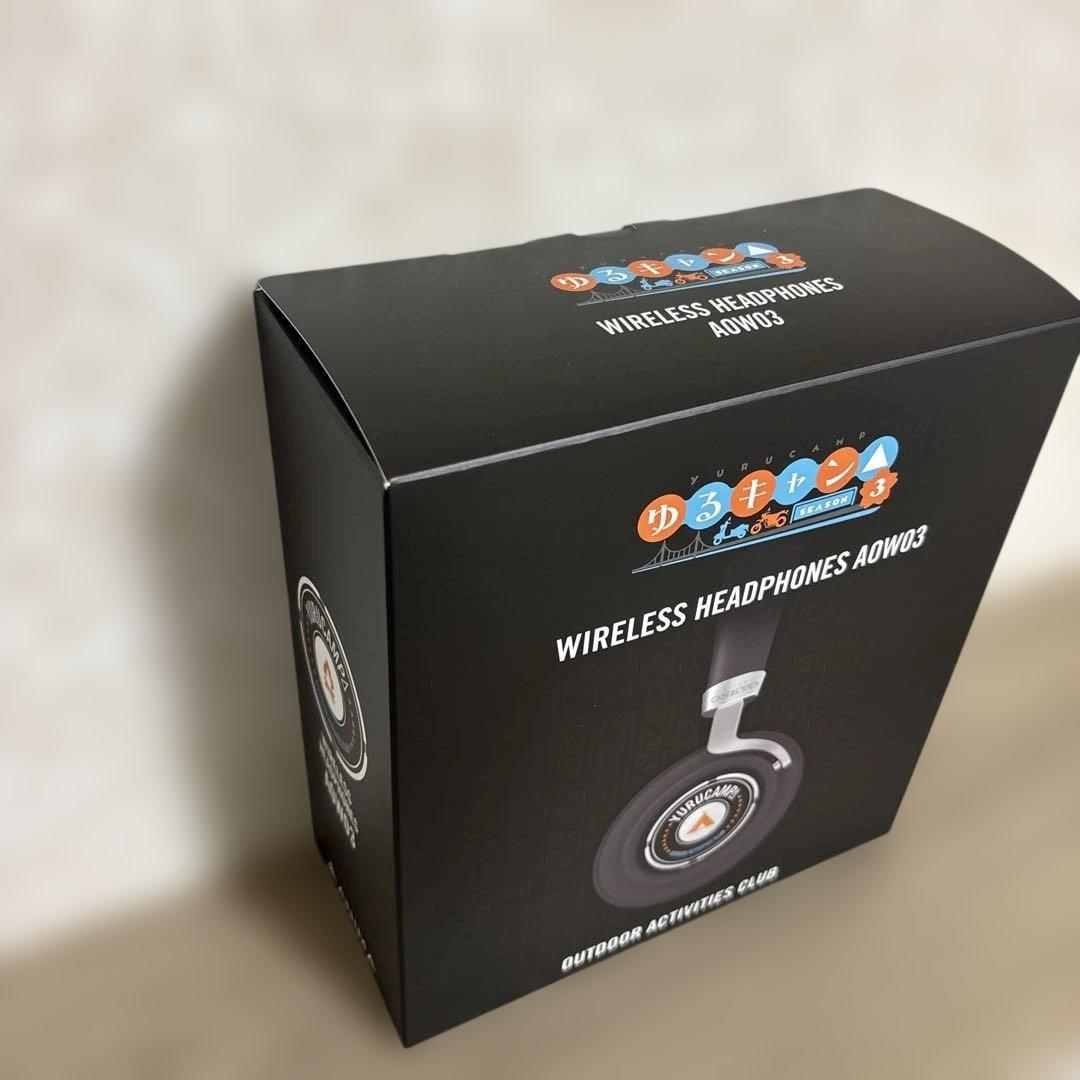 ゆるきゃん　ANIMA ワイヤレスヘッドホン AQW03