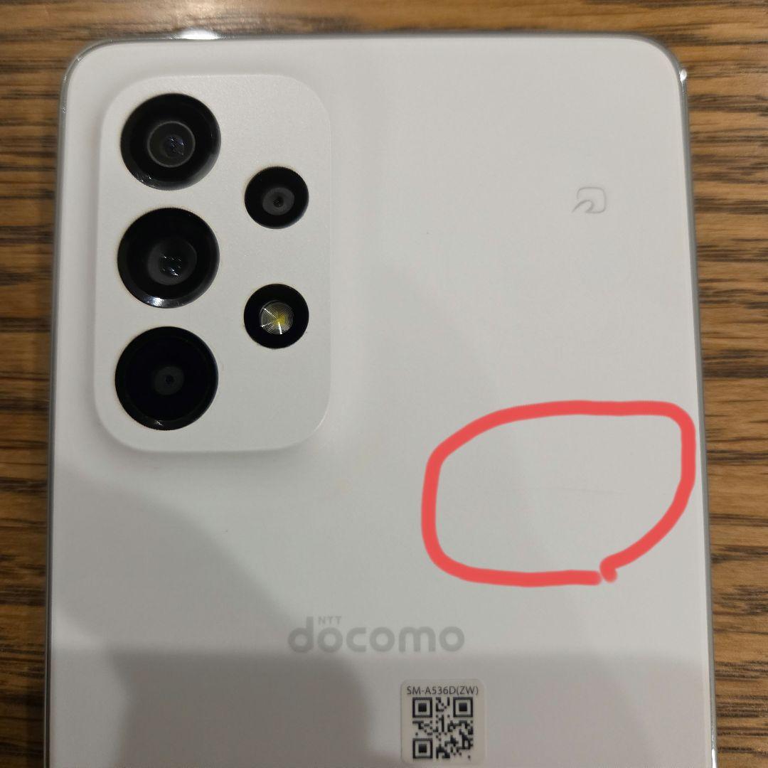 Galaxy A53 5G SC-53C docomo版 注意事項有り