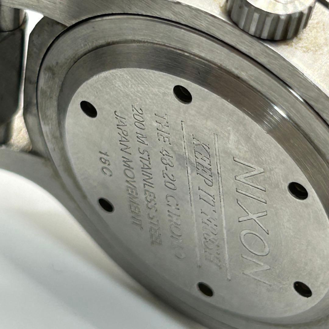 NIXON 48-20ニクソン　クロノグラフ 200M防水