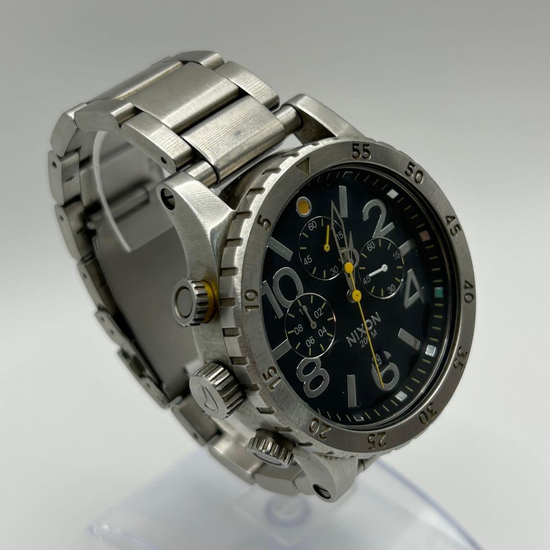 NIXON 48-20ニクソン　クロノグラフ 200M防水