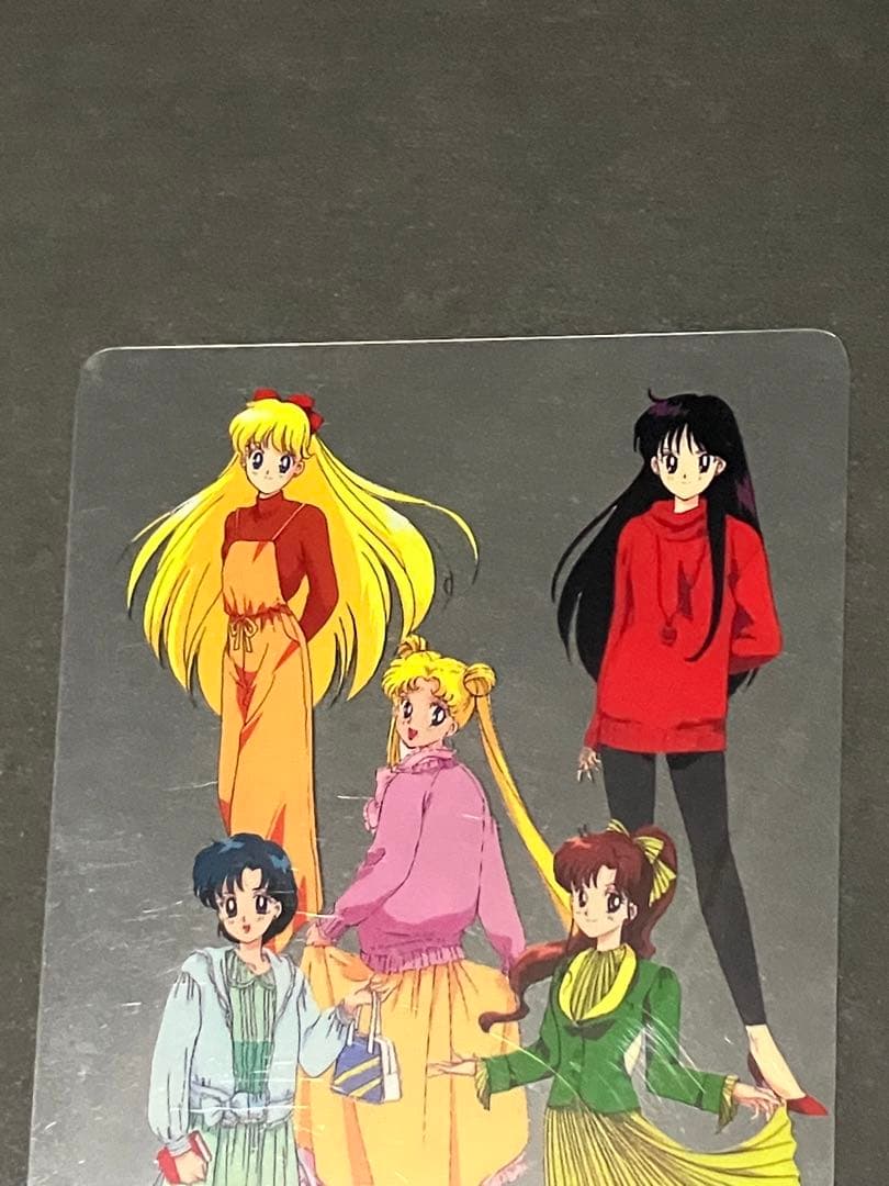 【美品セルカード 5人】 セーラームーン キャラマイドパートⅠ