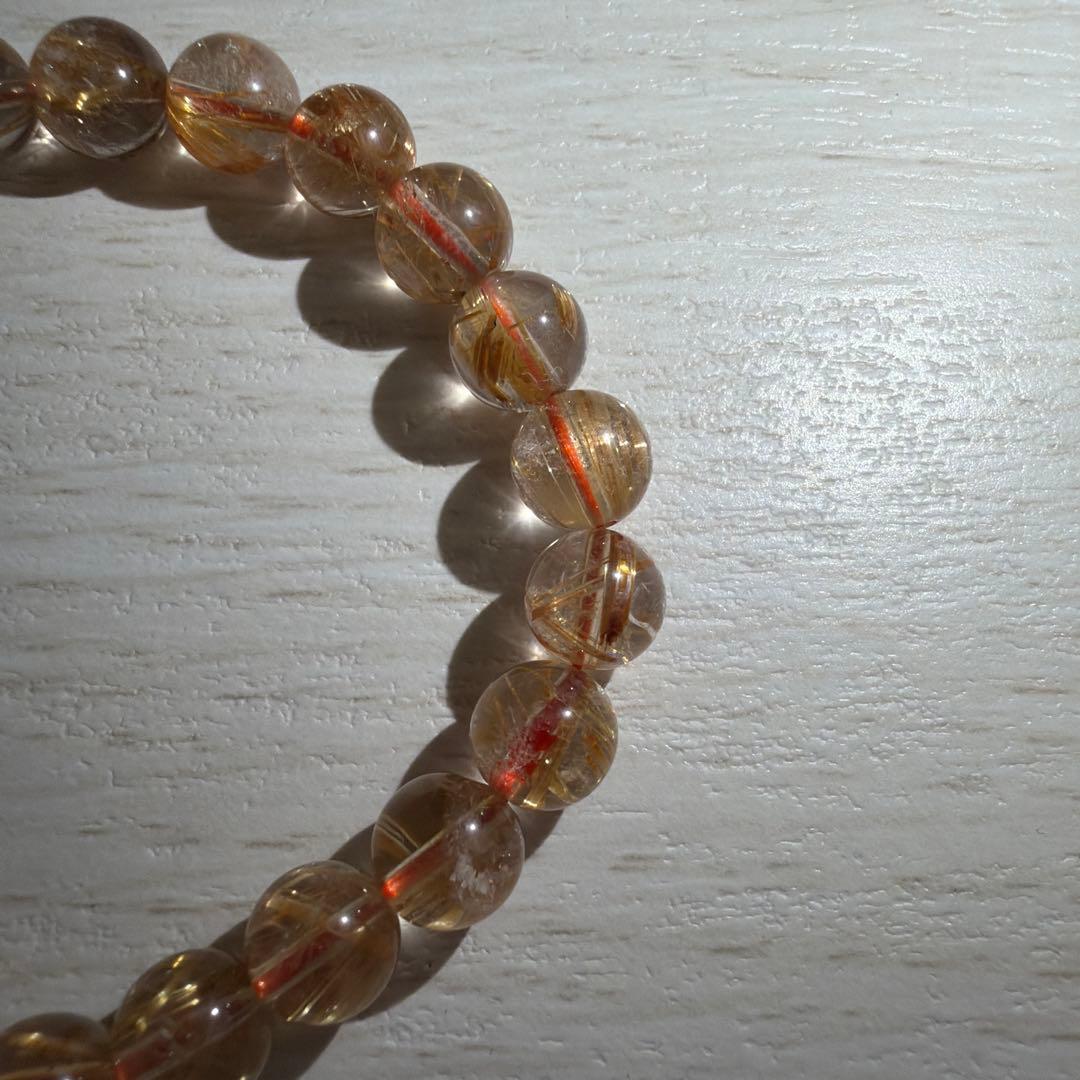 ReZARD ヒカルチル　ルチルクォーツ パワーストーン