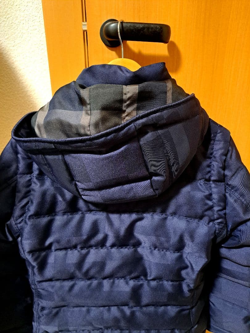 しゅーさん専用　シャドーチェックダウン　ブラックレーベルクレストブリッジ