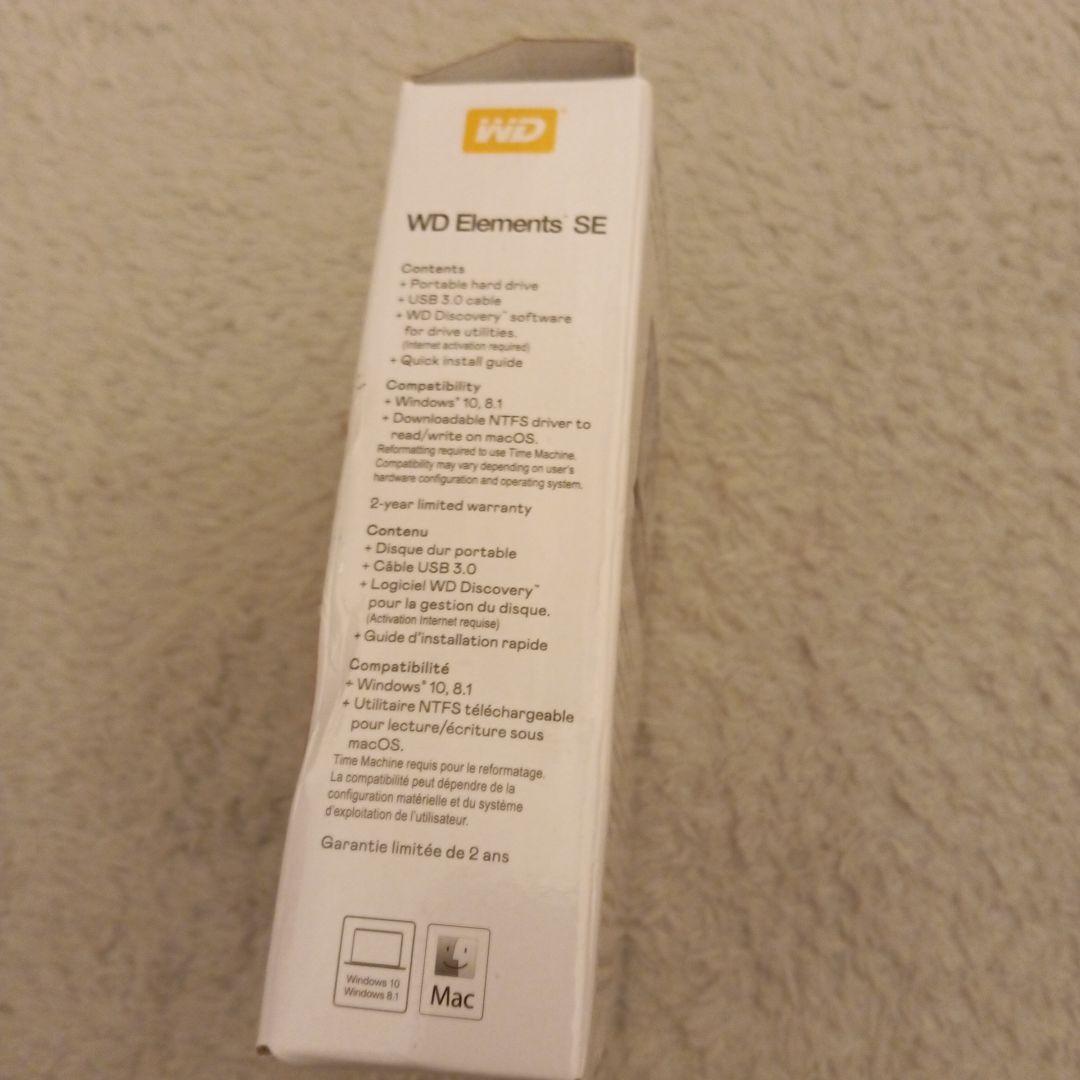 WD Elements SE 1TB 外付けハードディスク