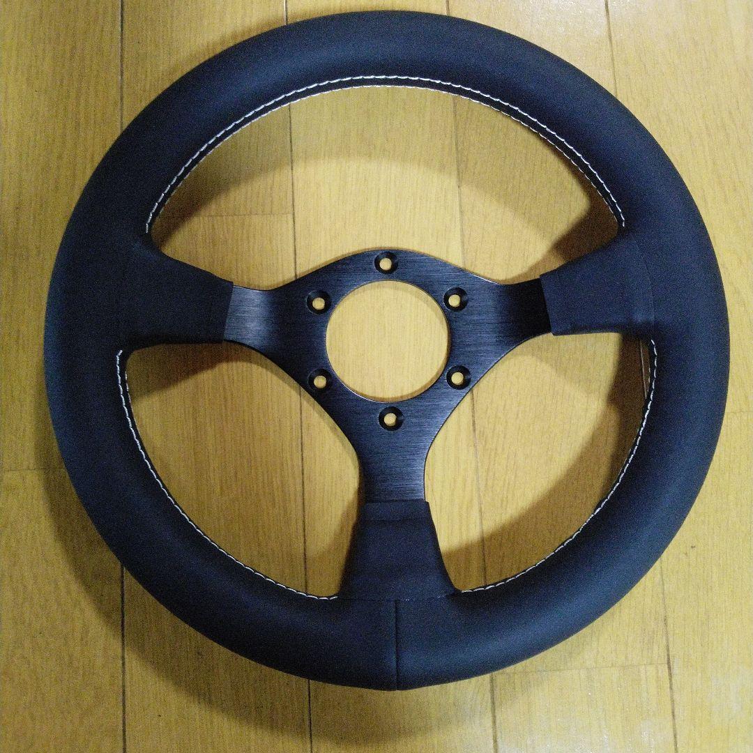 28パイステアリング　ブラックスポーク