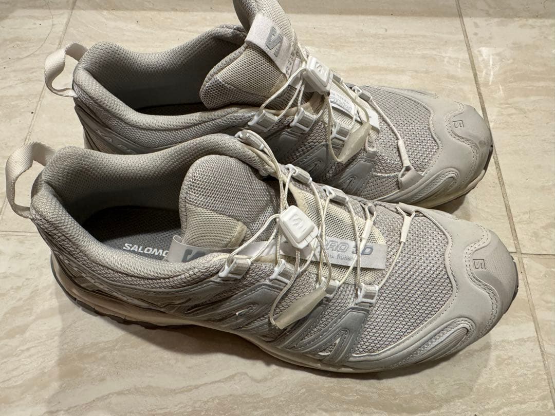 SALOMON XA PRO 3D スニーカー グレー シルバー 27.5