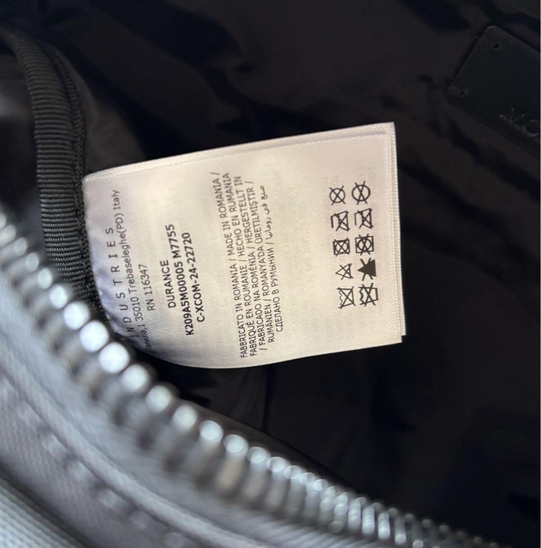 モンクレール Durance 撥水 ナイロン ベルト バッグ