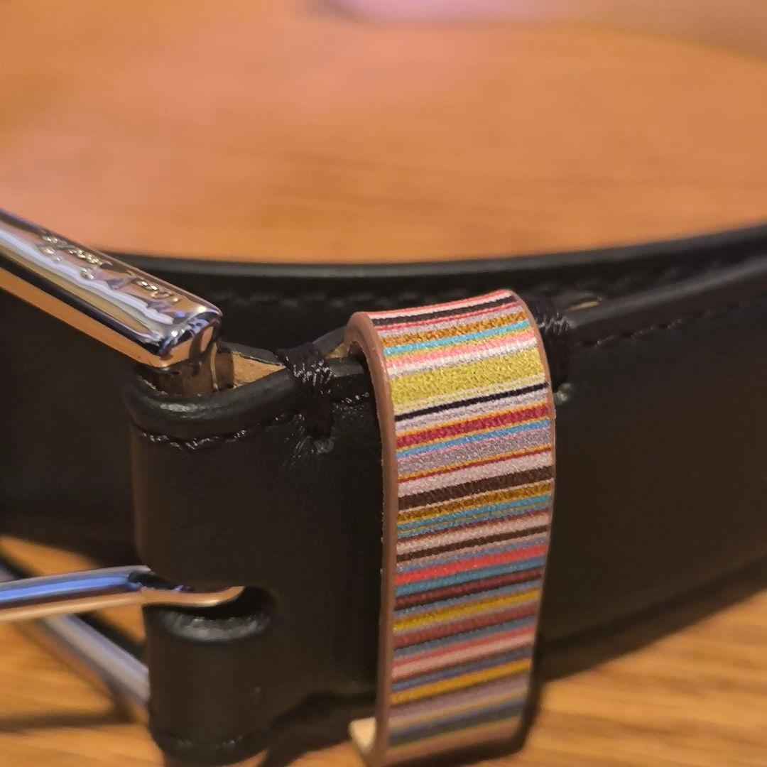 最終値下げ　美品　PaulSmith　ポールスミス　ベルト　レザー　マルチカラー