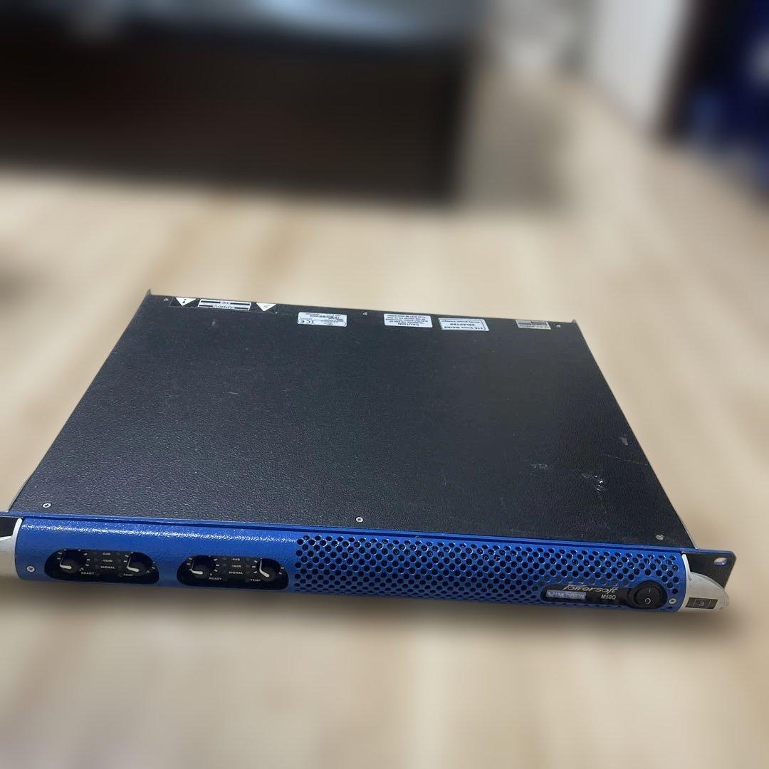 パワーアンプ M50Q Powersoft 電源入らない動作未確認ためジャンク品