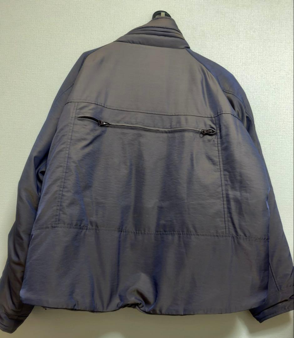 AIVER イリディセントショートモンスターブルゾン ダークパープル Mサイズ