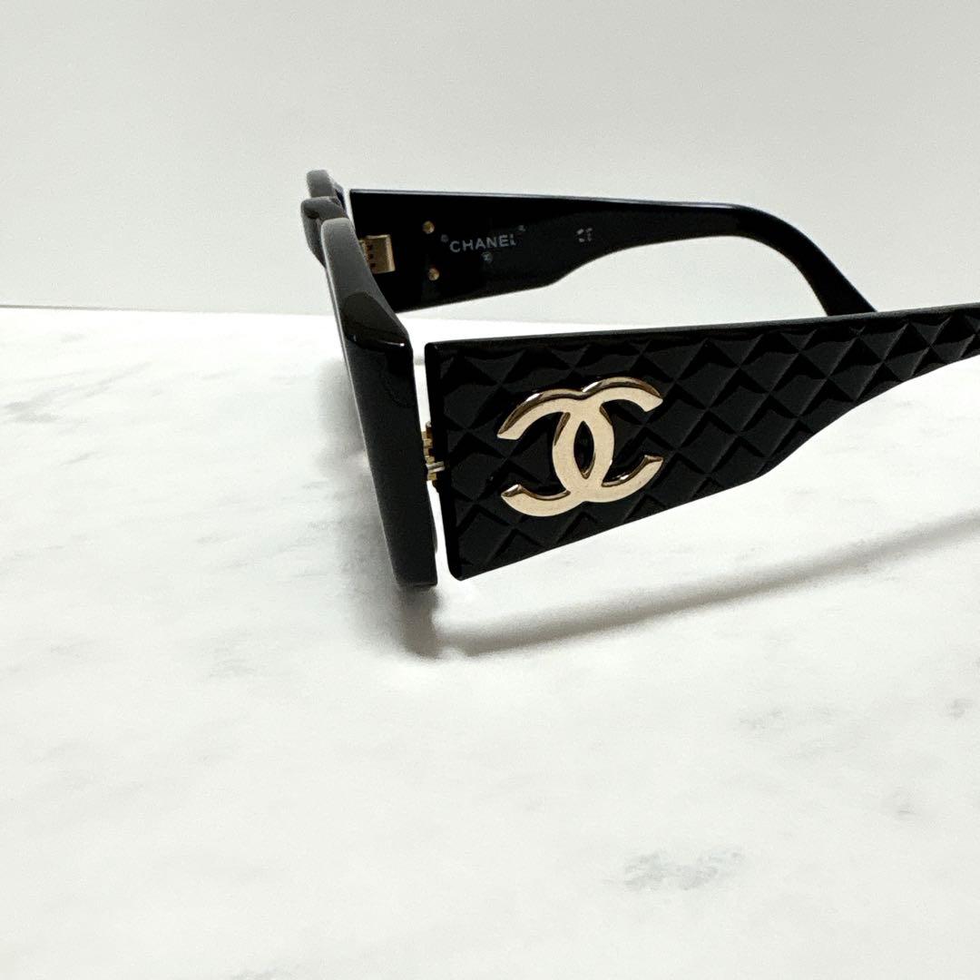 CHANEL マトラッセ ココマーク サングラス マトラッセ 度入り