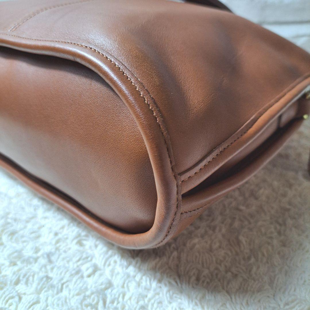 COACHオールドコーチ　2way ショルダーバッグ　ブラウン肩掛けハンドバッグ