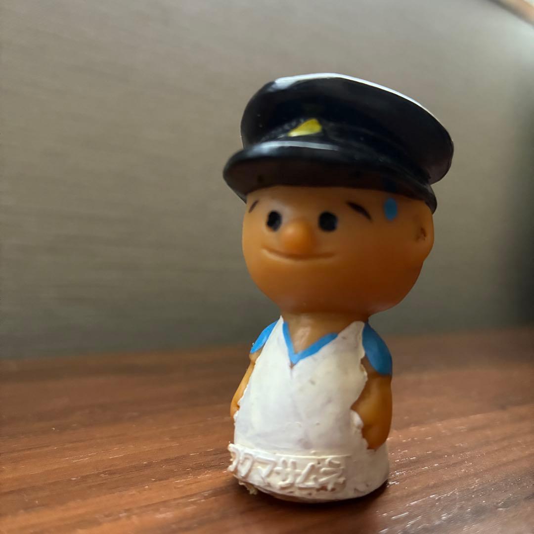 【当時物】福正宗 フクちゃん　指人形 フクマサムネ ソフビ　アンティーク