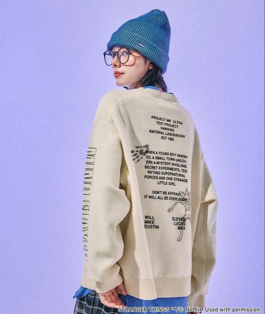 STRANGER THINGS ニット セーター ニコアンド　niko and…