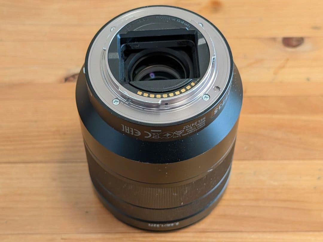 SONY 24-70mm ZEISS T✳F4 Vario-Tessarレンズ