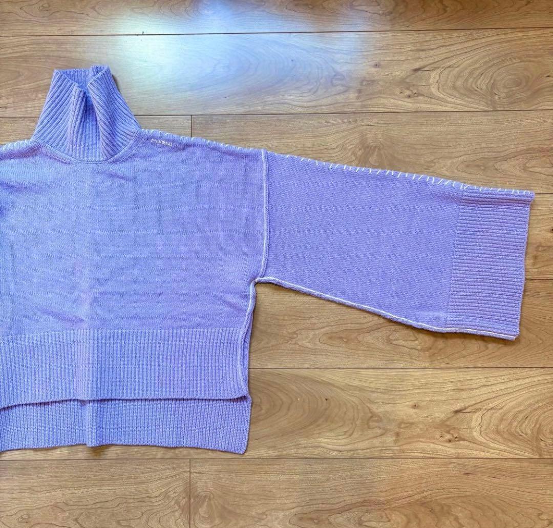 【2/5まで限定値下げ】MARNI ニット 刺繍 ステッチ　トップス