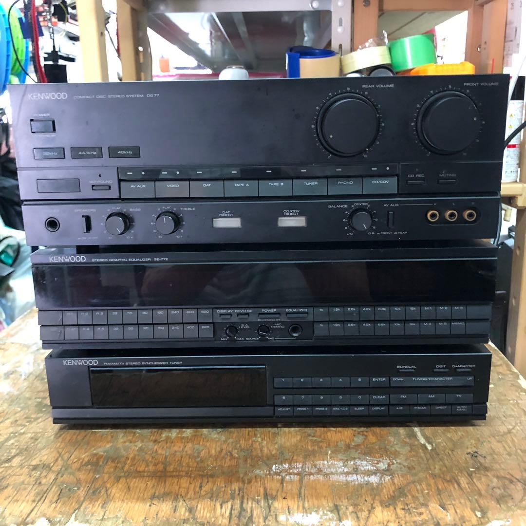 KENWOOD AVアンプ ブラック