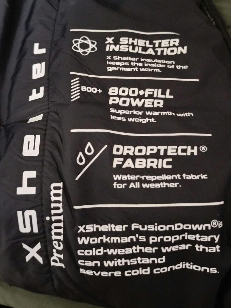 【上下セット】エックスシェルター ワークマン WORKMAN