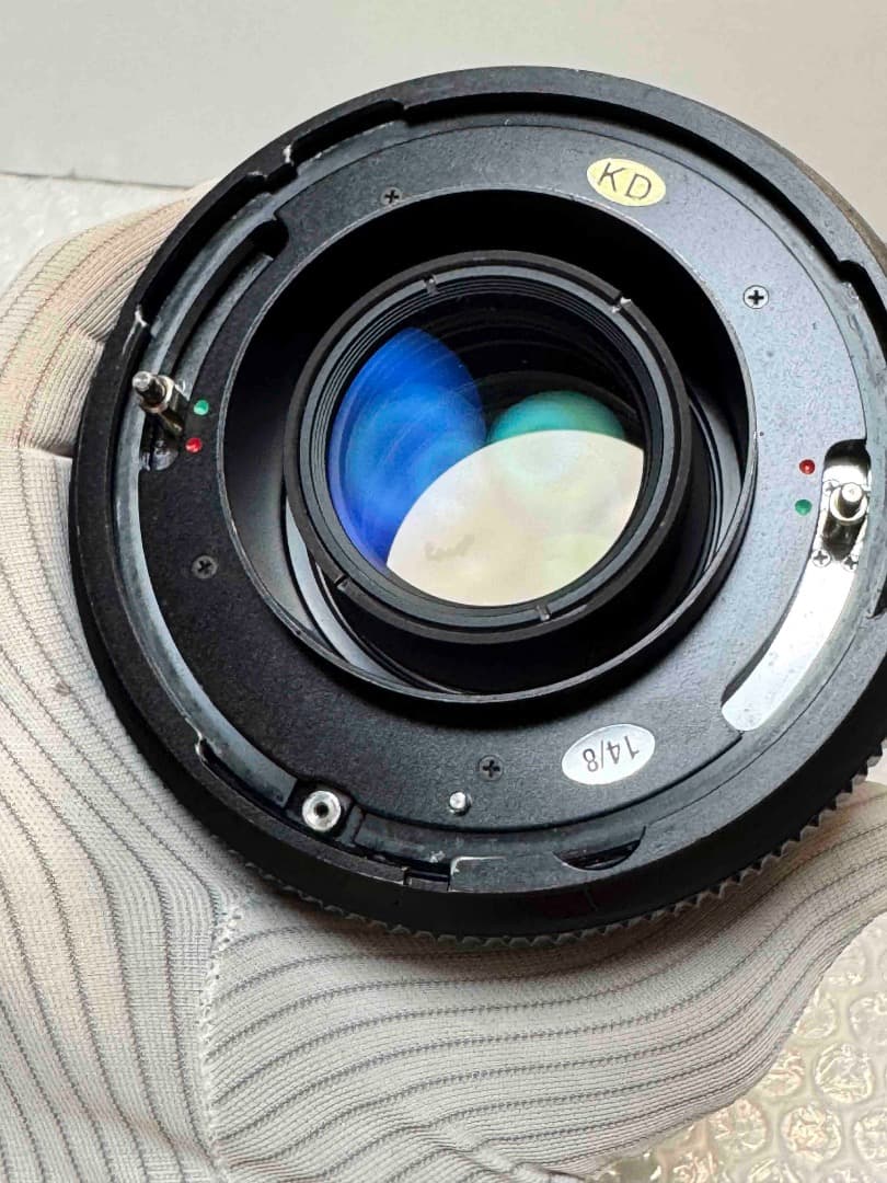 Mamiya K/L 90mm f3.5 内部小カビ？汚れ？あり