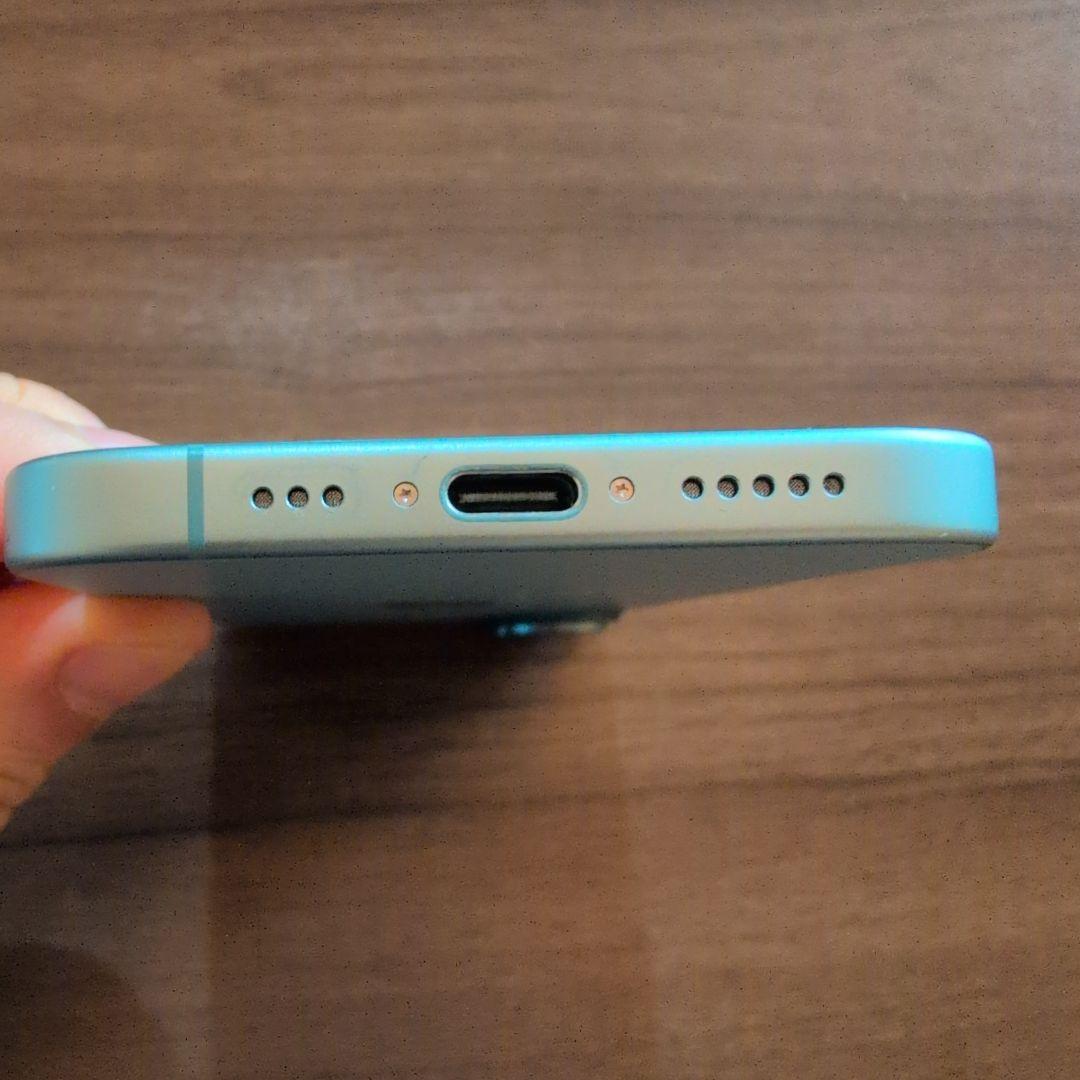 iPhone 16 ティール 128GB SIMフリー【バッテリー96%】