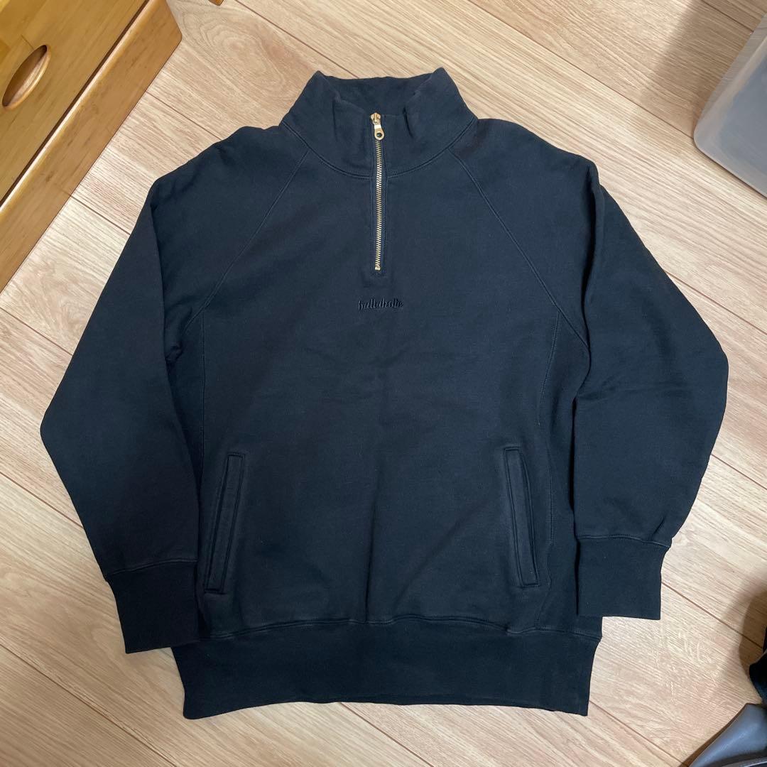 ballaholic ハーフジップ ブラック ウェア