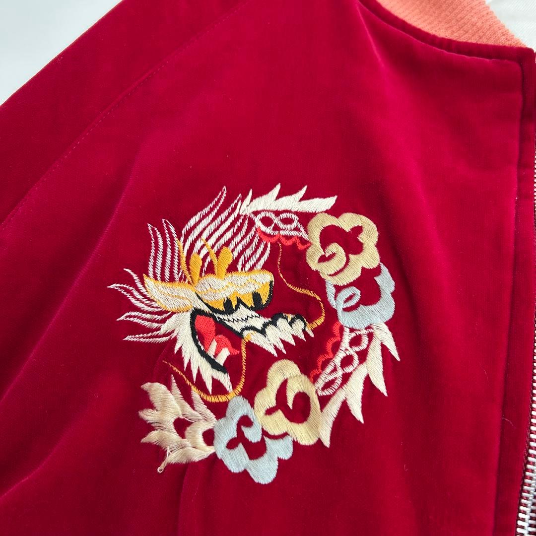 フルカウント リバーシブルスカジャン M38 別珍/キルティング used