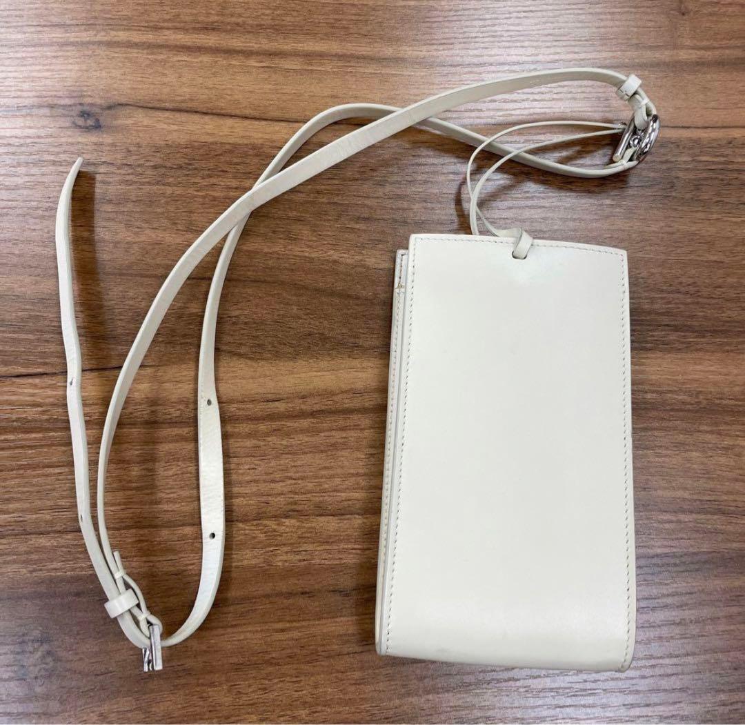 【美品】JIL SANDER ジルサンダー スマホケースバッグ スマホショルダー