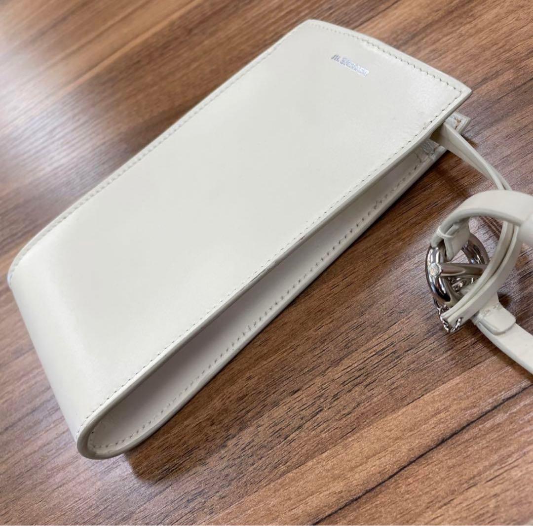 【美品】JIL SANDER ジルサンダー スマホケースバッグ スマホショルダー