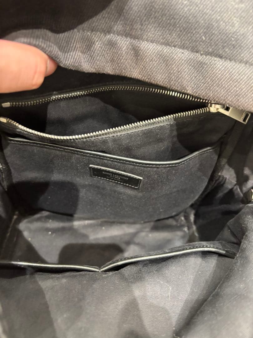 サンローラン リュック ブラック