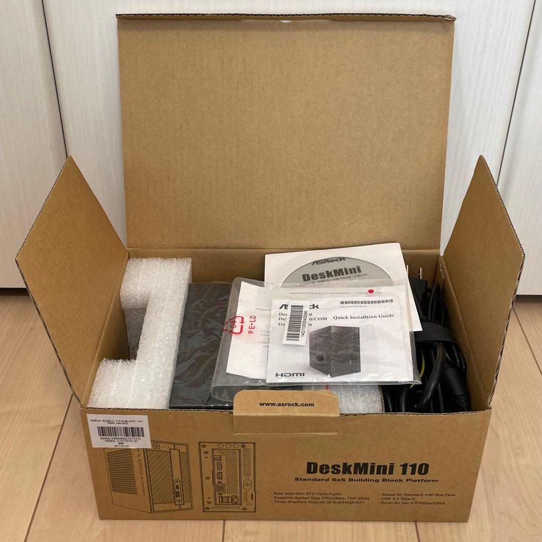 ミニPC ASRock DeskMini 110