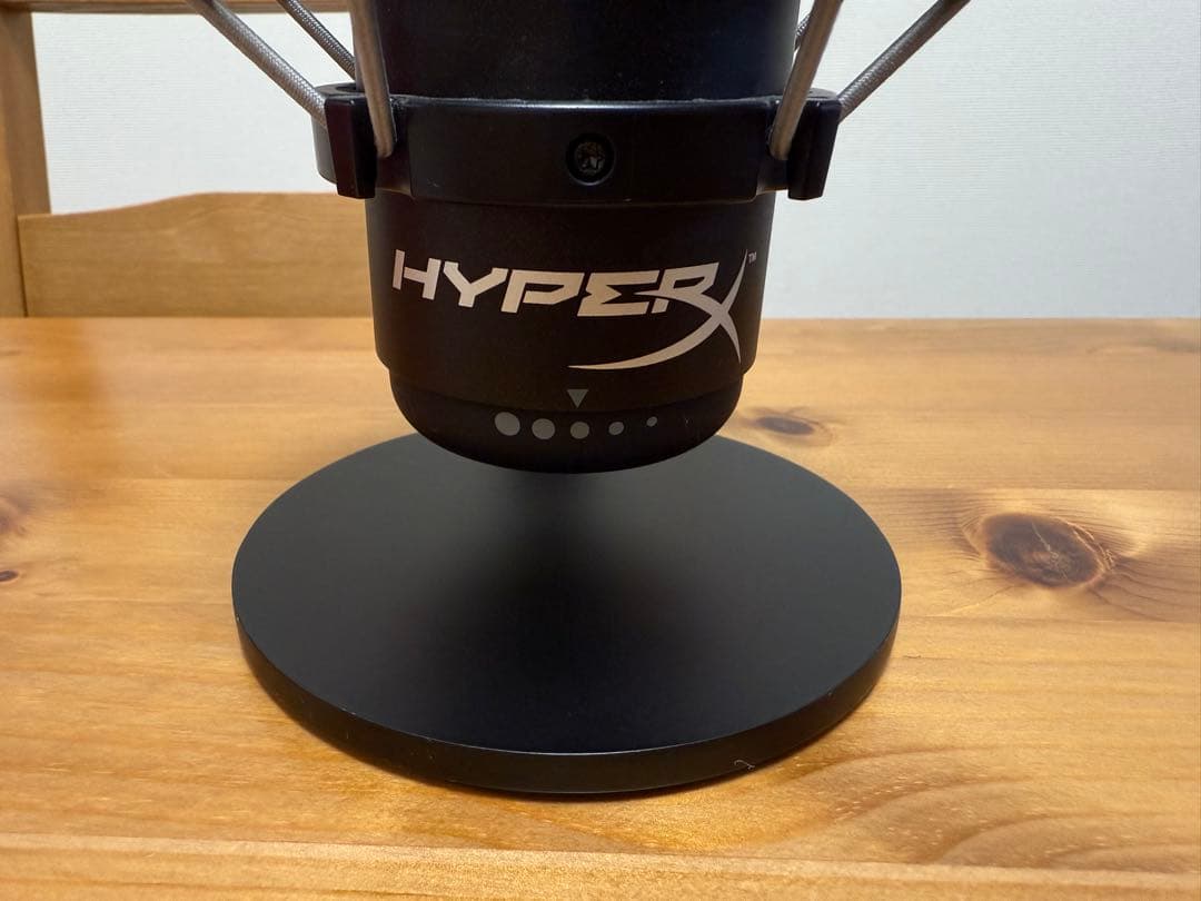 HyperX QuadCast S USBコンデンサー ゲーミングマイク