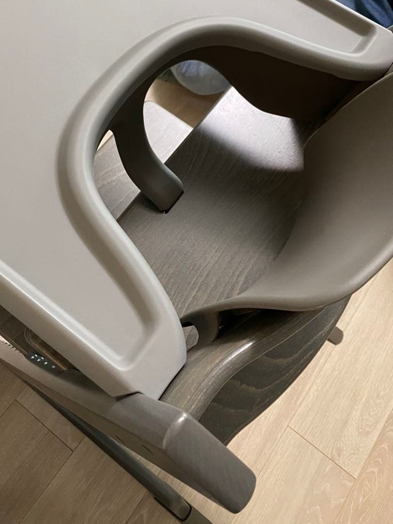 ストッケトリップトラップ　ベビーセット3点セット　グレー