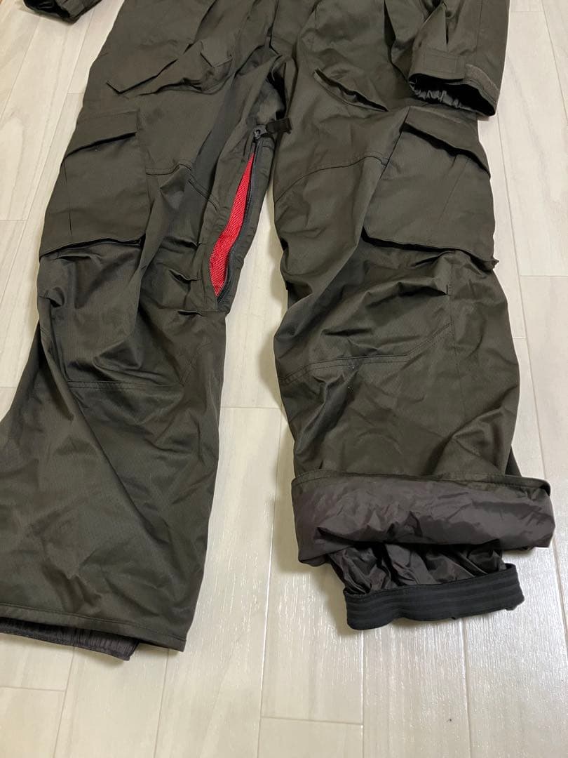 ESTIVO エスティボ スノーボードウェア オーバーオール M ブラウン