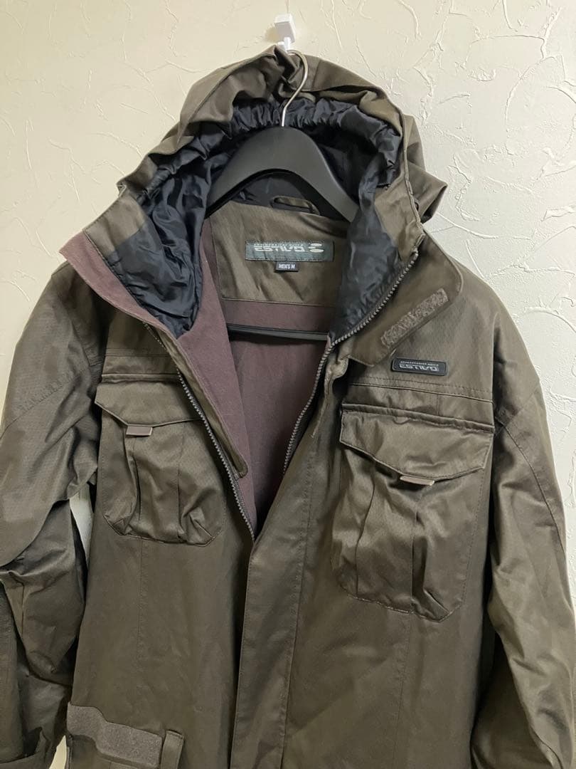 ESTIVO エスティボ スノーボードウェア オーバーオール M ブラウン