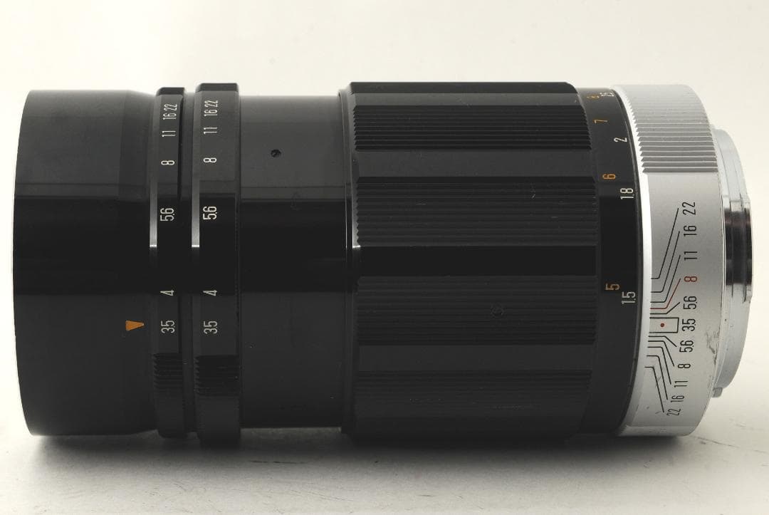 KONICA HEXANON 135mm F/3.5 初期型 希少なWリング仕様