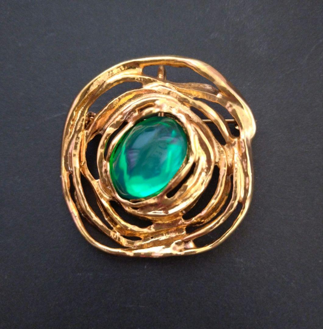 週末限定値下げYSL ヴィンテージ ブローチ ネックレストップ