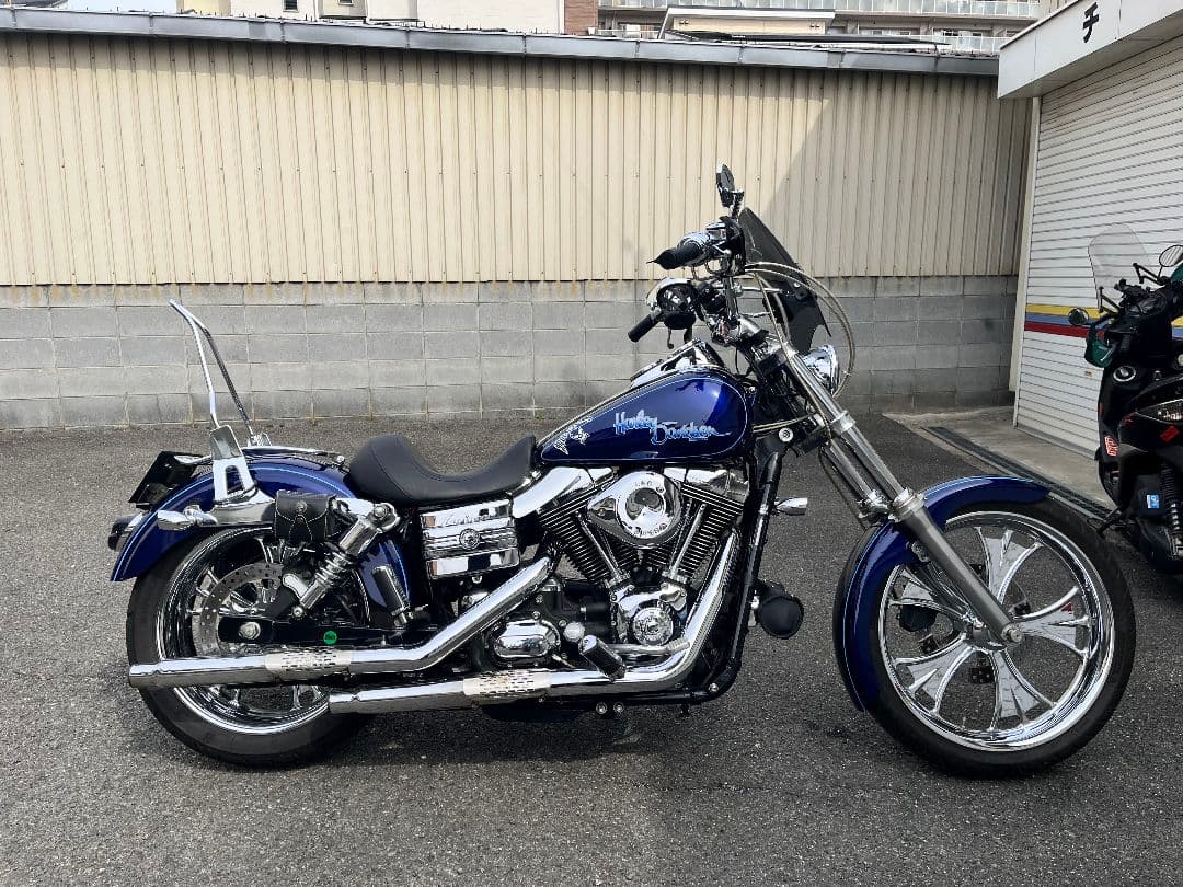 足つき性バツグン！ハーレー純正　　スーパーリーチ・ソロシート '06〜ダイナ系