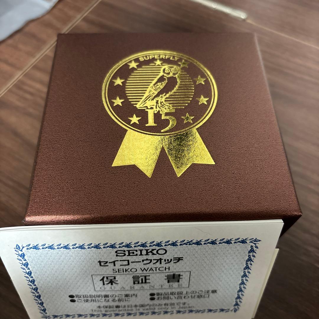 新品未使用Superfly15周年限定SEIKO レディース腕時計