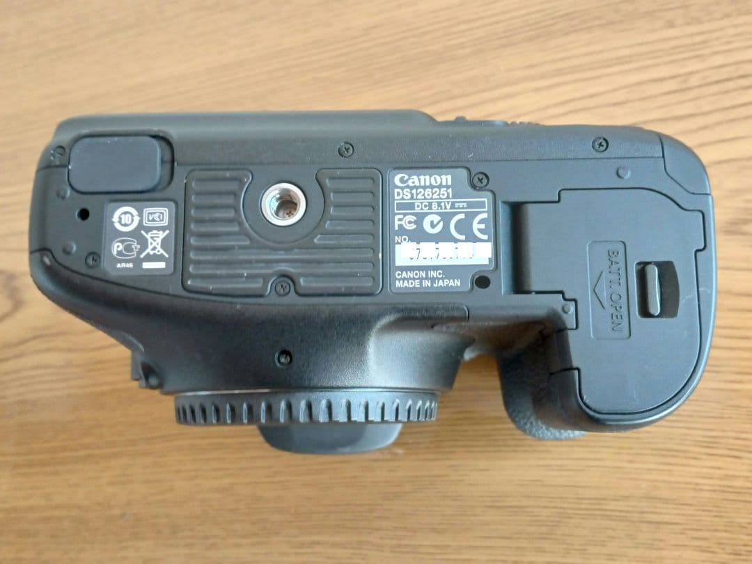 【Min】Canon EOS 7D デジタル一眼シャッター数:7386回