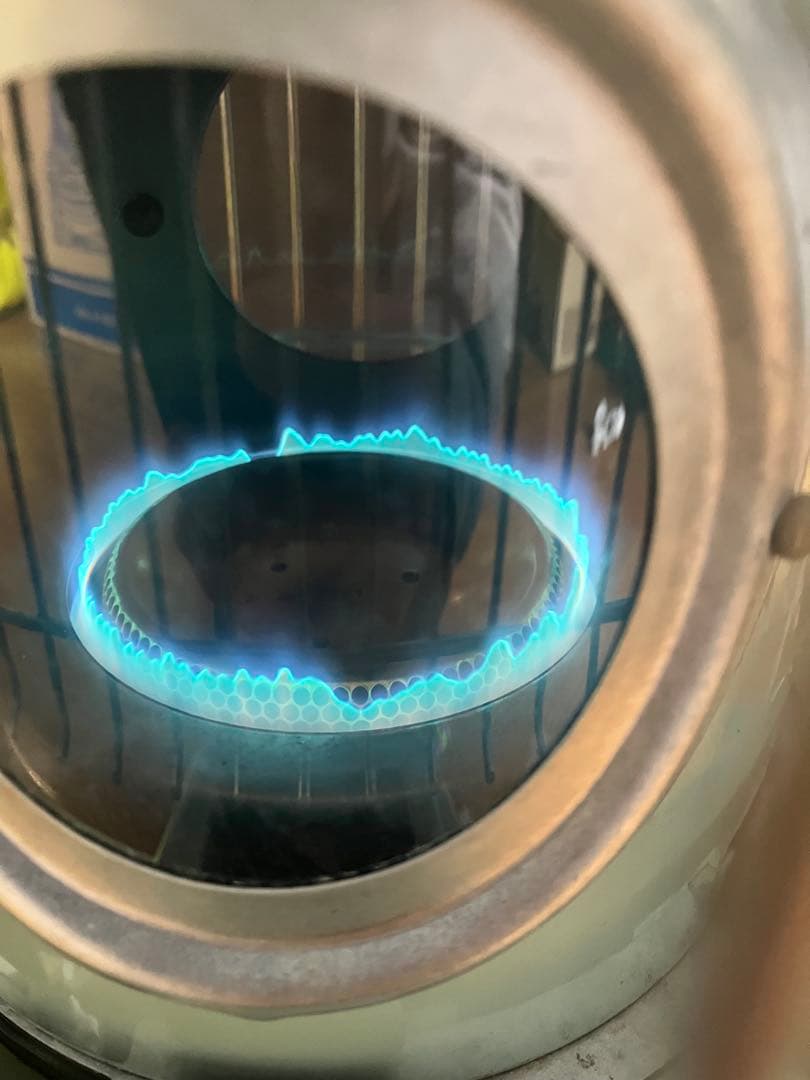 アラジン　ブルーフレーム　箱、説明書、芯クリーナー付き